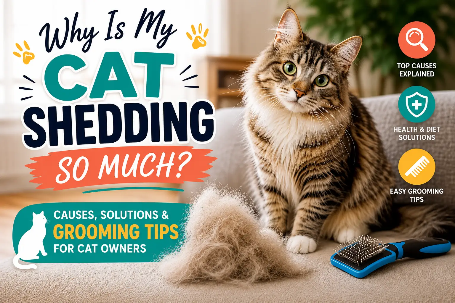 Why Is My Cat Shedding So Much?