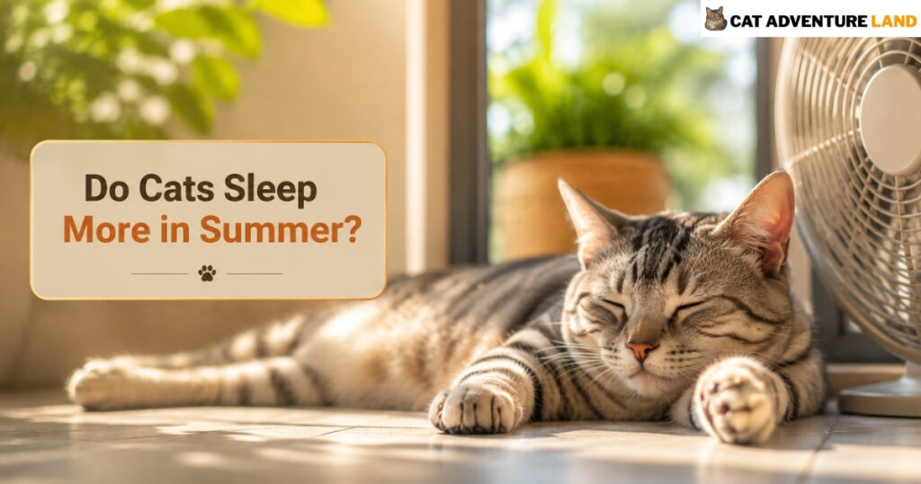 Do Cats Sleep More in Summer Normal Behaviour or Warning Sign
