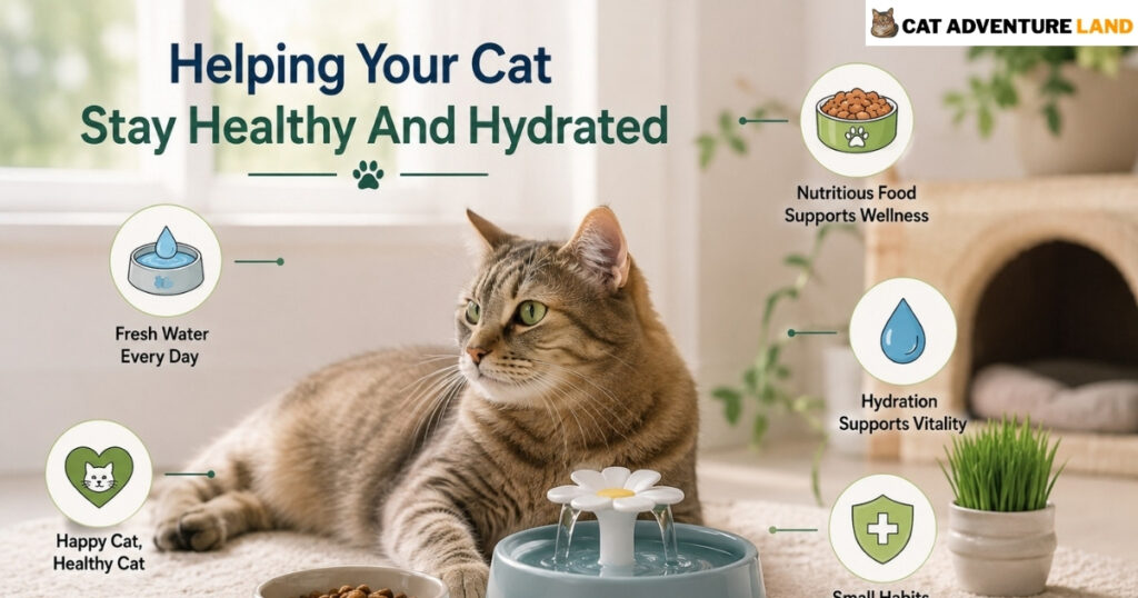 Helping Your Cat Stay Healthy And Hydrated 