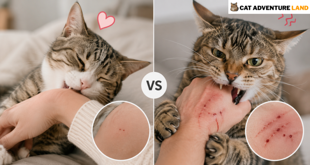 Love Bite vs Aggressive Bite: How to Tell the Difference