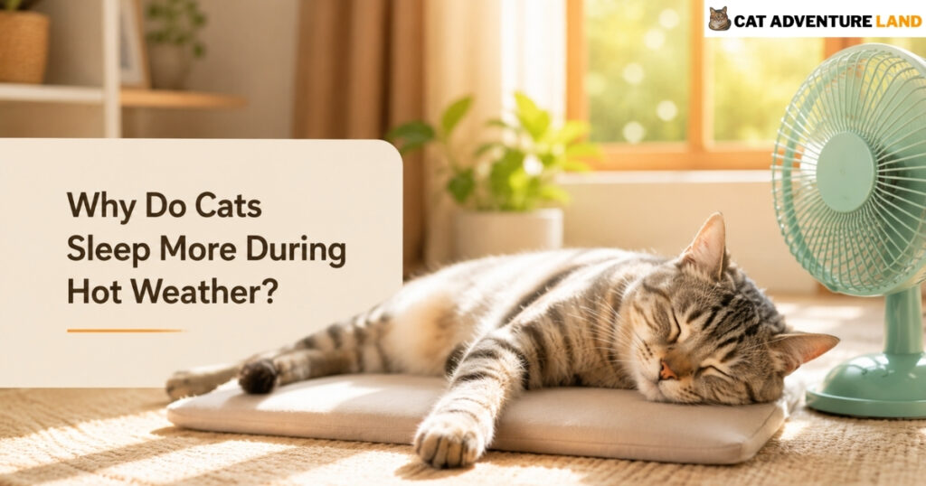 Why Do Cats Sleep More During Hot Weather?