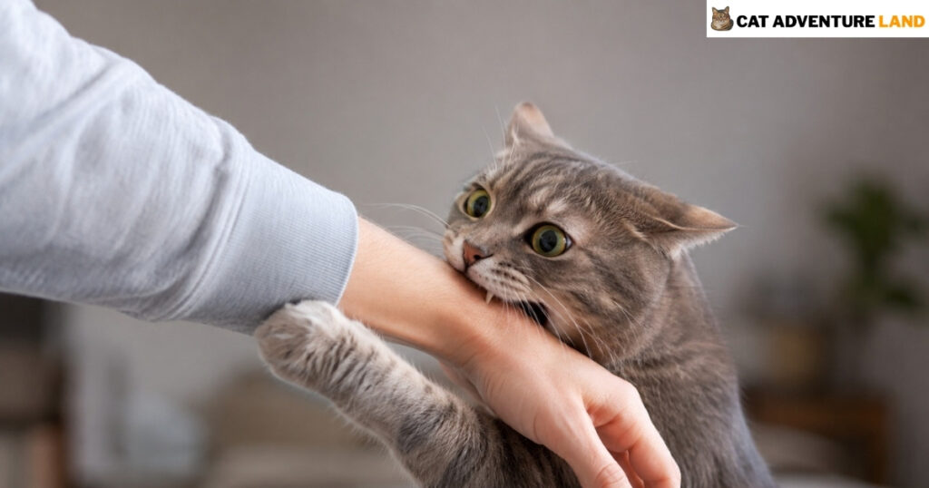 Why Your Cat Suddenly Bites You Out of Nowhere