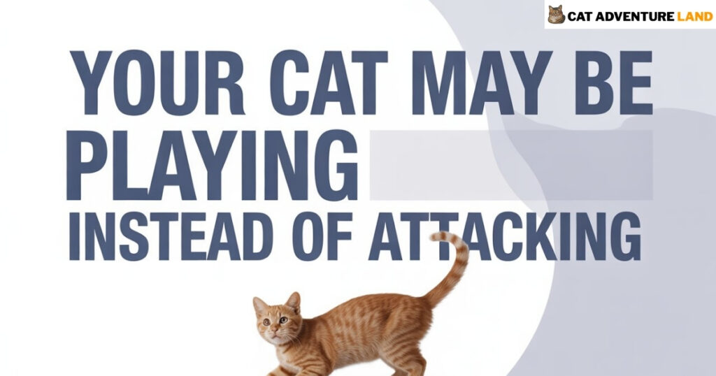 Your Cat May Be Playing Instead of Attacking